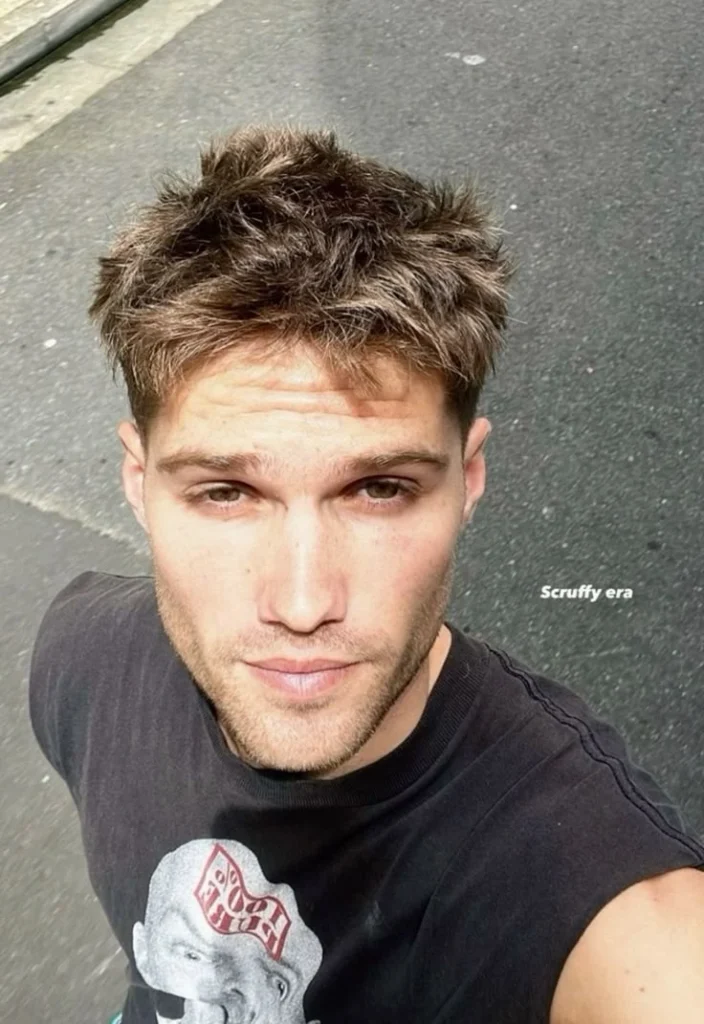 Blonde Warrior Cut