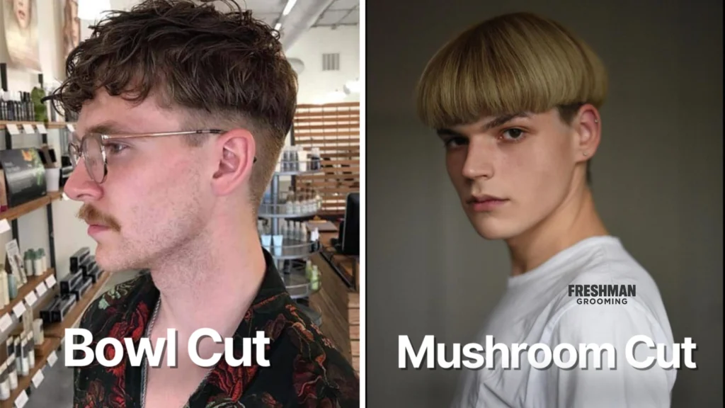 Bowl Cut Vs Mushroom Cut