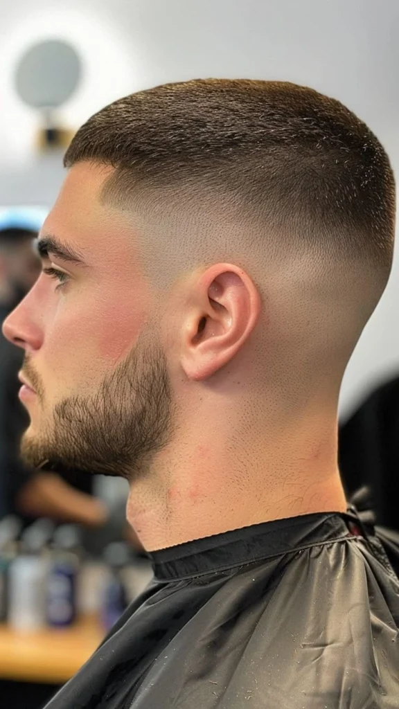 Crew Cut Burst Fade