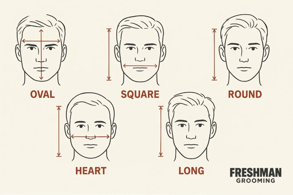 bro flow hairstyle face shape