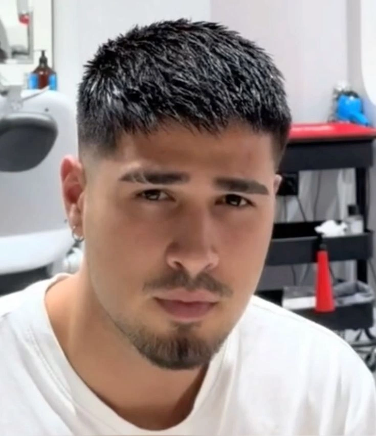 Mid Fade Crew Cut