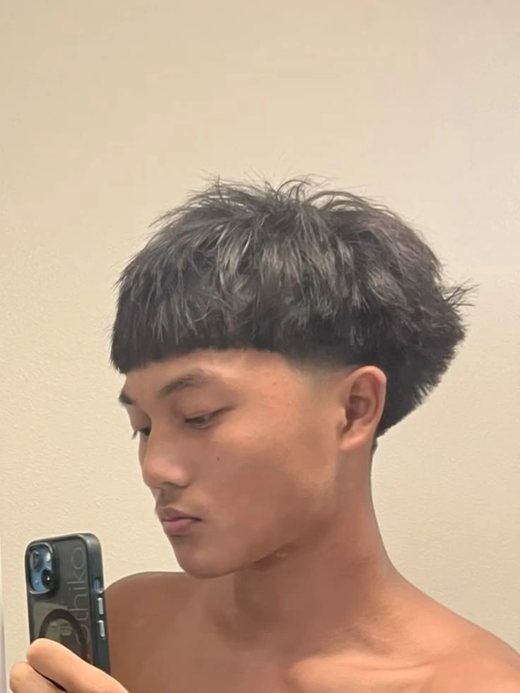 Edgar Haircut Blowout