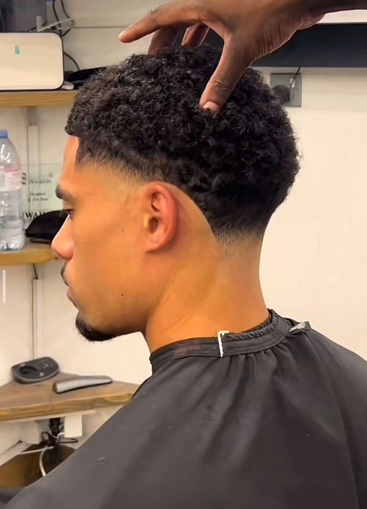 Edgar Haircut on Black Men