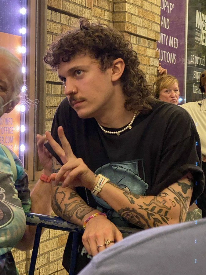 1980s Mullet Haircut