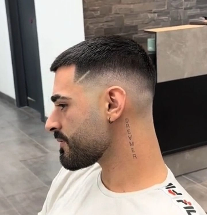 8 Guard Buzz Cut Burst Fade