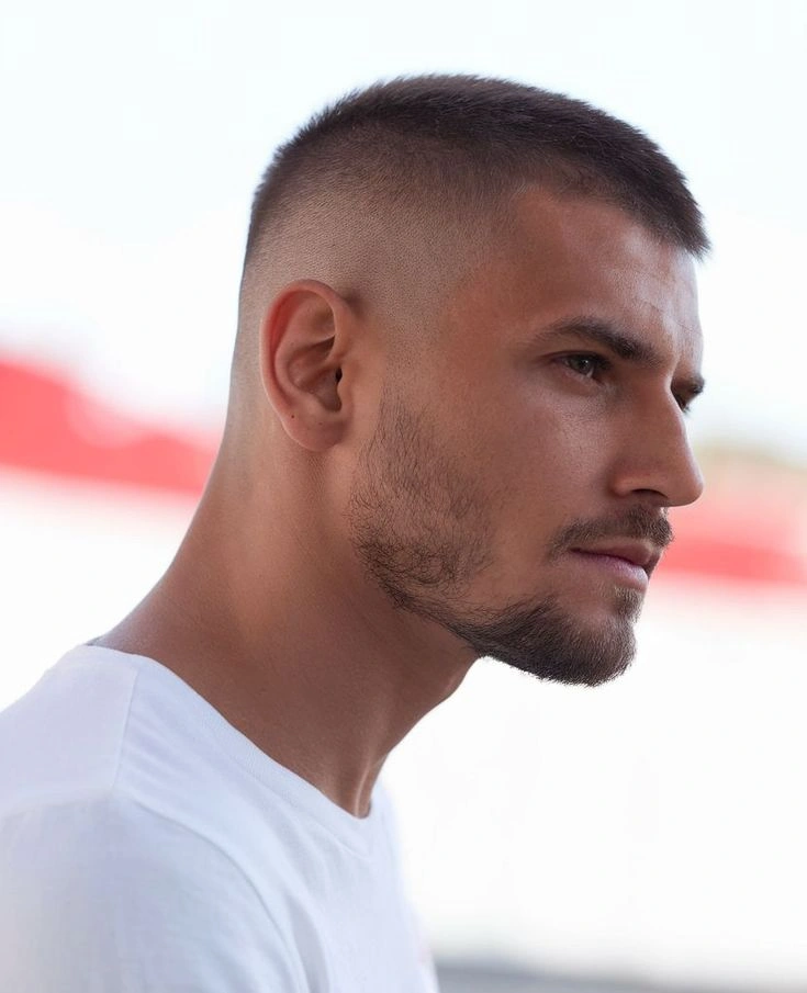 8 Guard Buzz Cut Low Fade