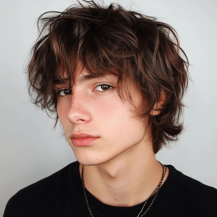 Boys Shaggy Haircut