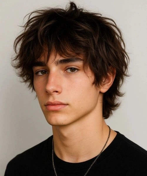 Fluffy Shaggy Haircut