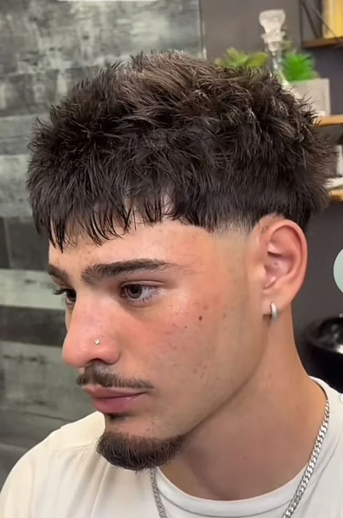 French Crop Burst Fade