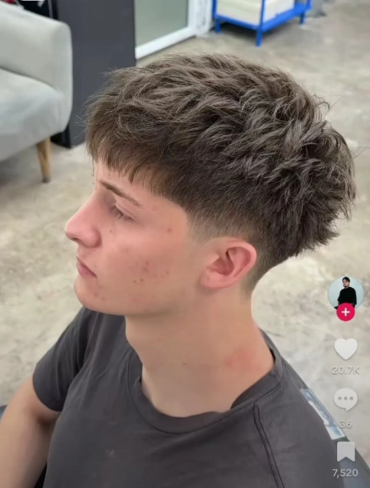 French Crop Low Fade