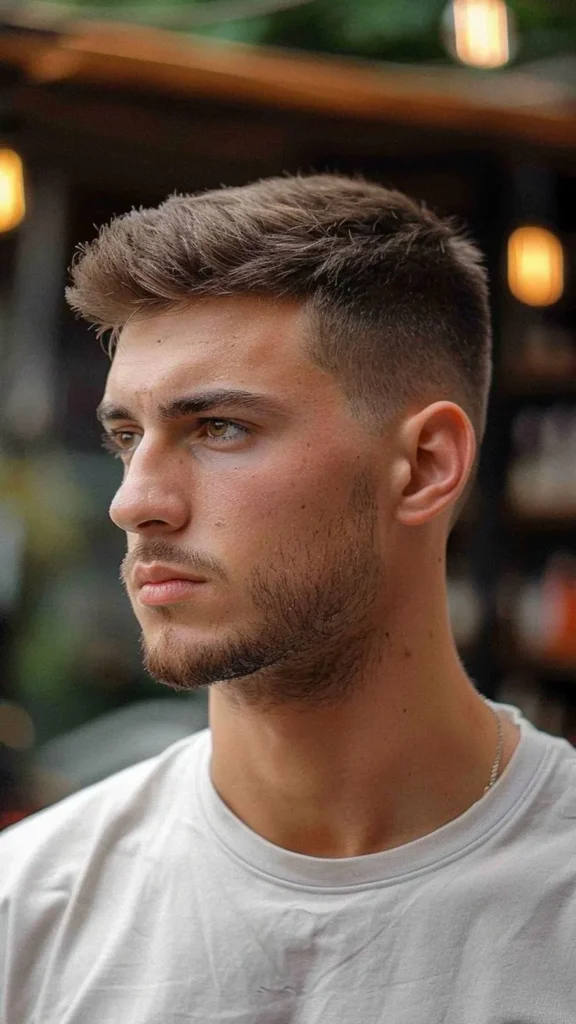 Low Fade Quiff Haircut