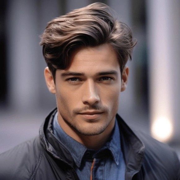 Medium Length Side Part