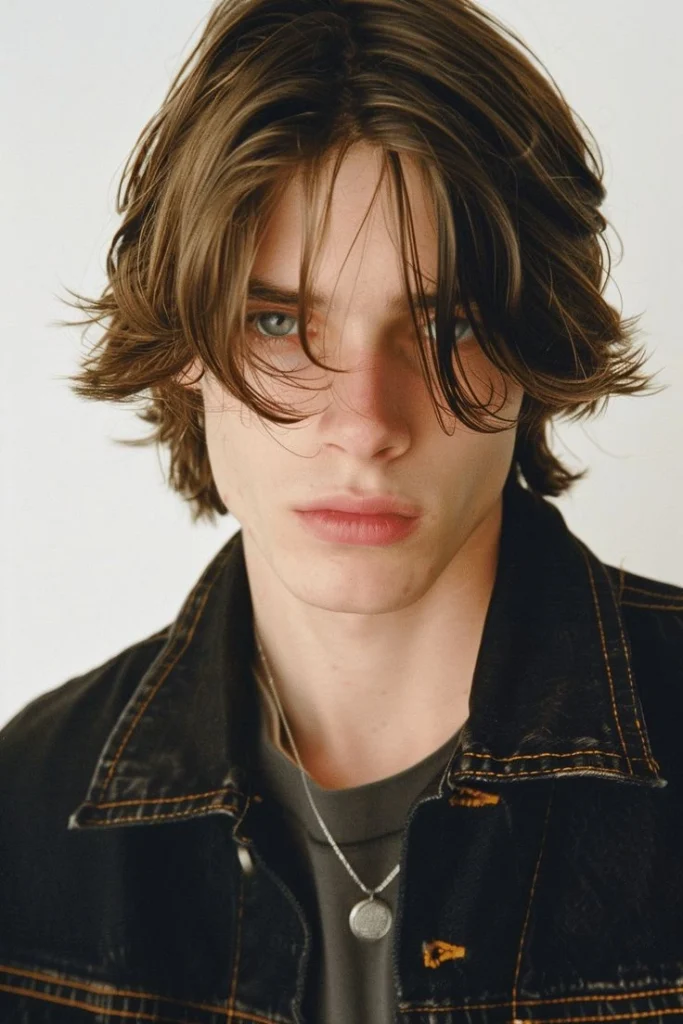 Shag Haircut Curtain Bangs