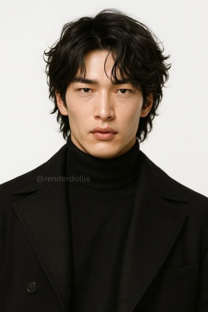 Shaggy Haircut Korean