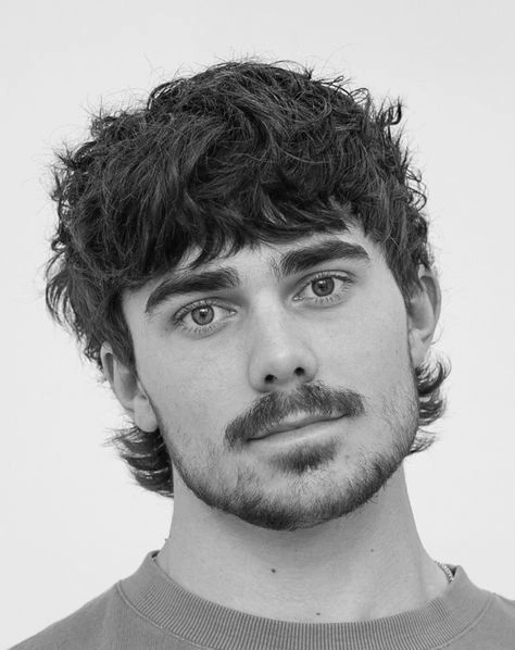 Shaggy Haircut with Beard