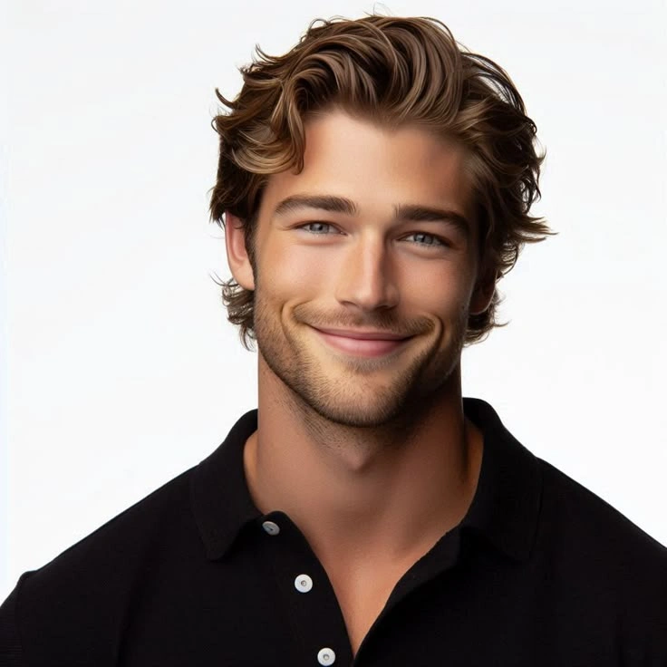 Side Part Flow Haircut