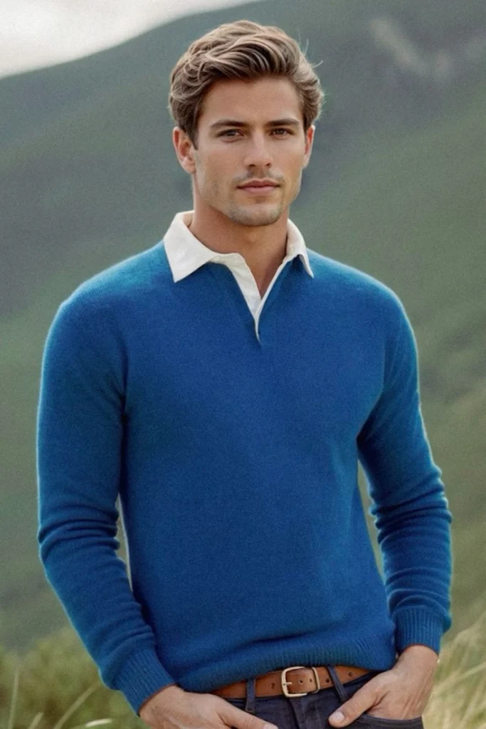 Side Part Haircut Men