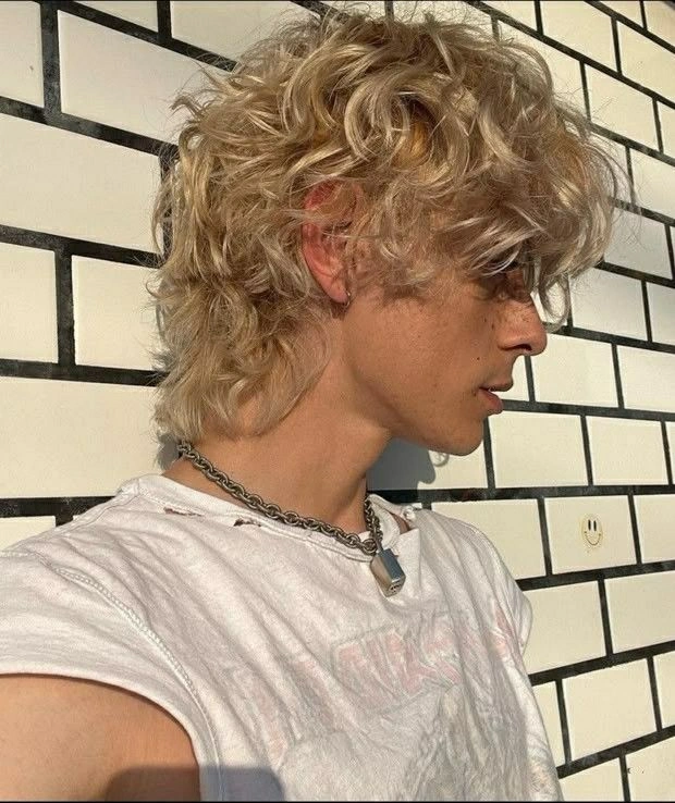Wolf Cut Blonde